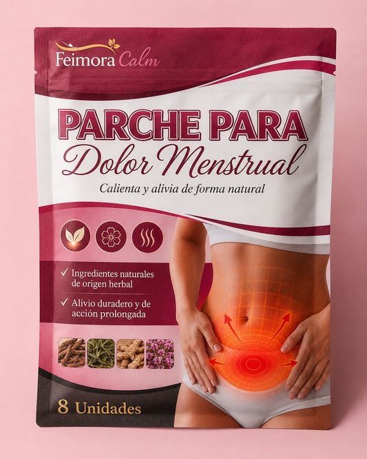 Alivio Instantáneo para Cólicos y Dolor Lumbar — Feimora Calm
